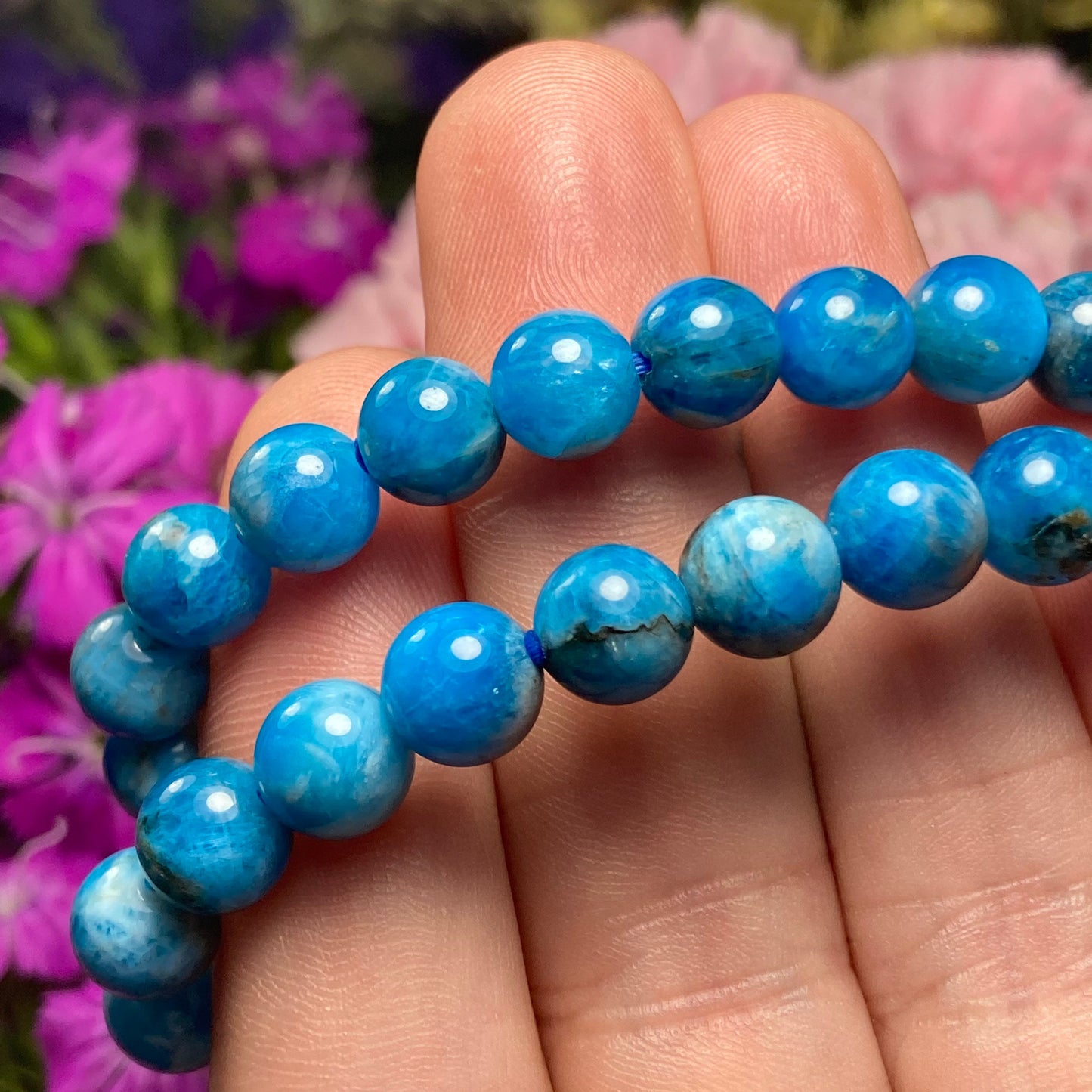 Blue Apatite Bracelet