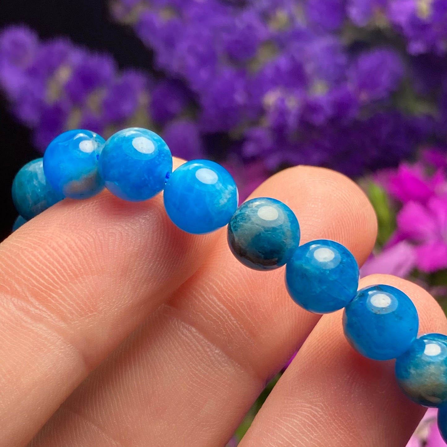 Blue Apatite Bracelet