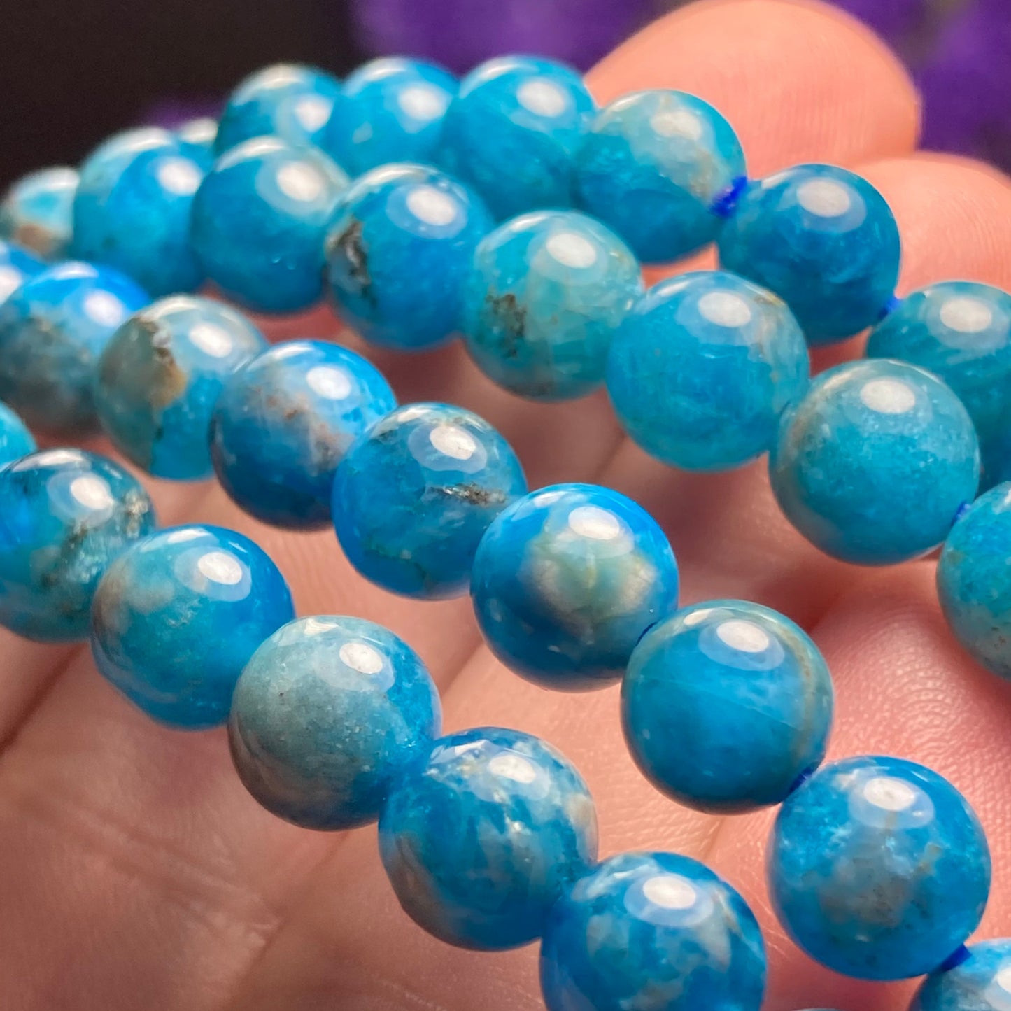 Blue Apatite Bracelet