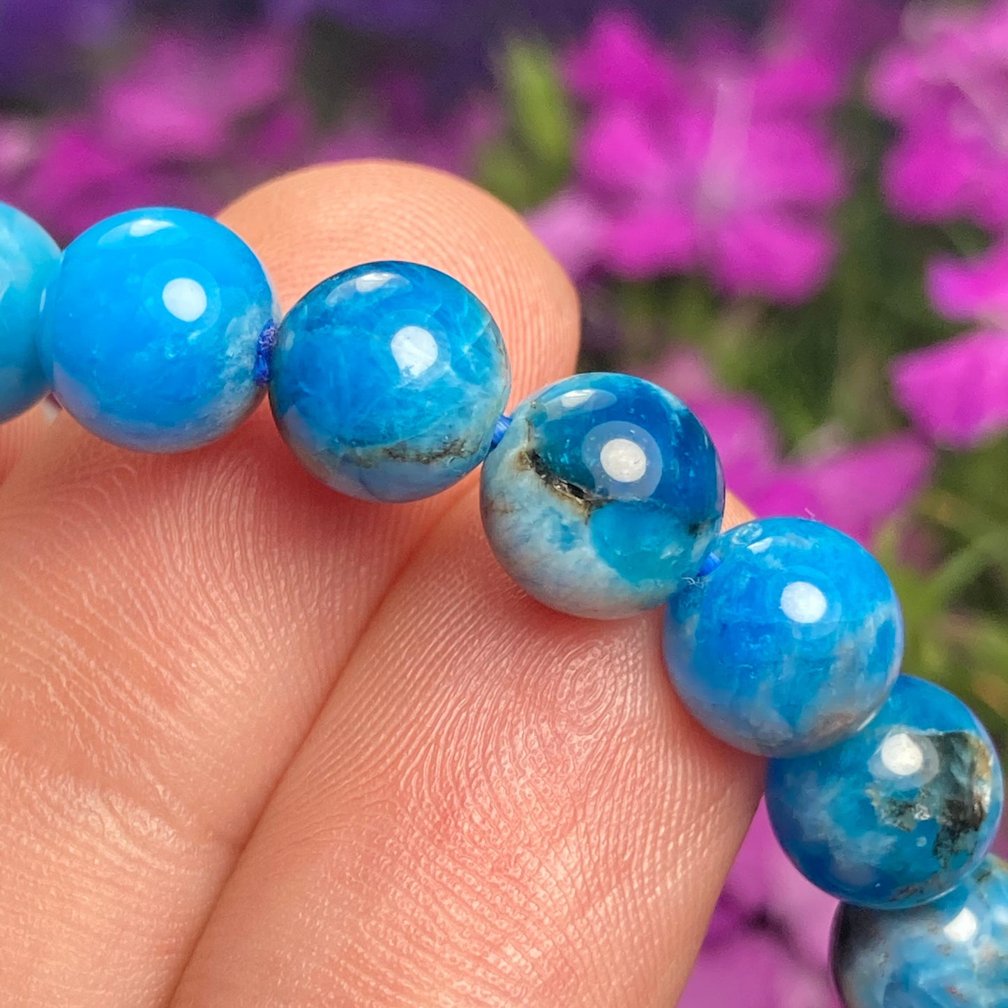 Blue Apatite Bracelet