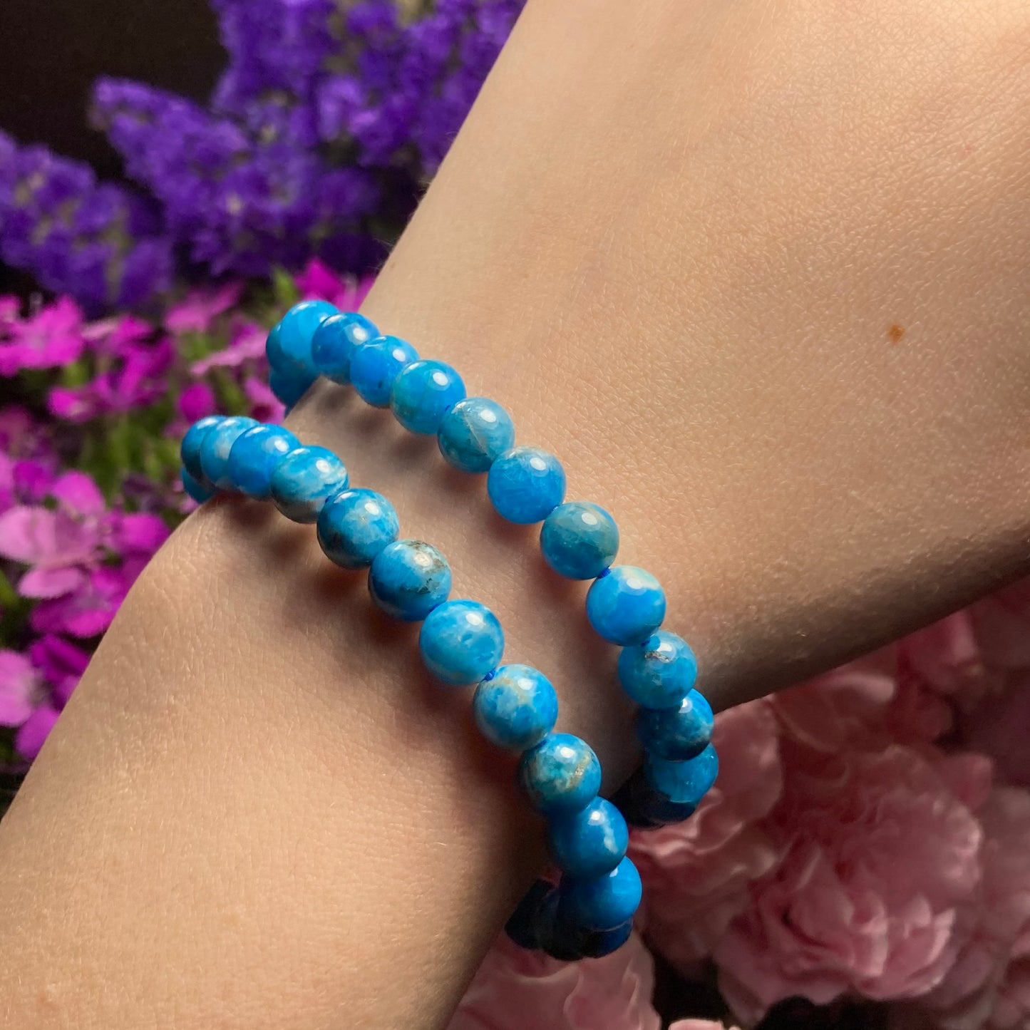 Blue Apatite Bracelet