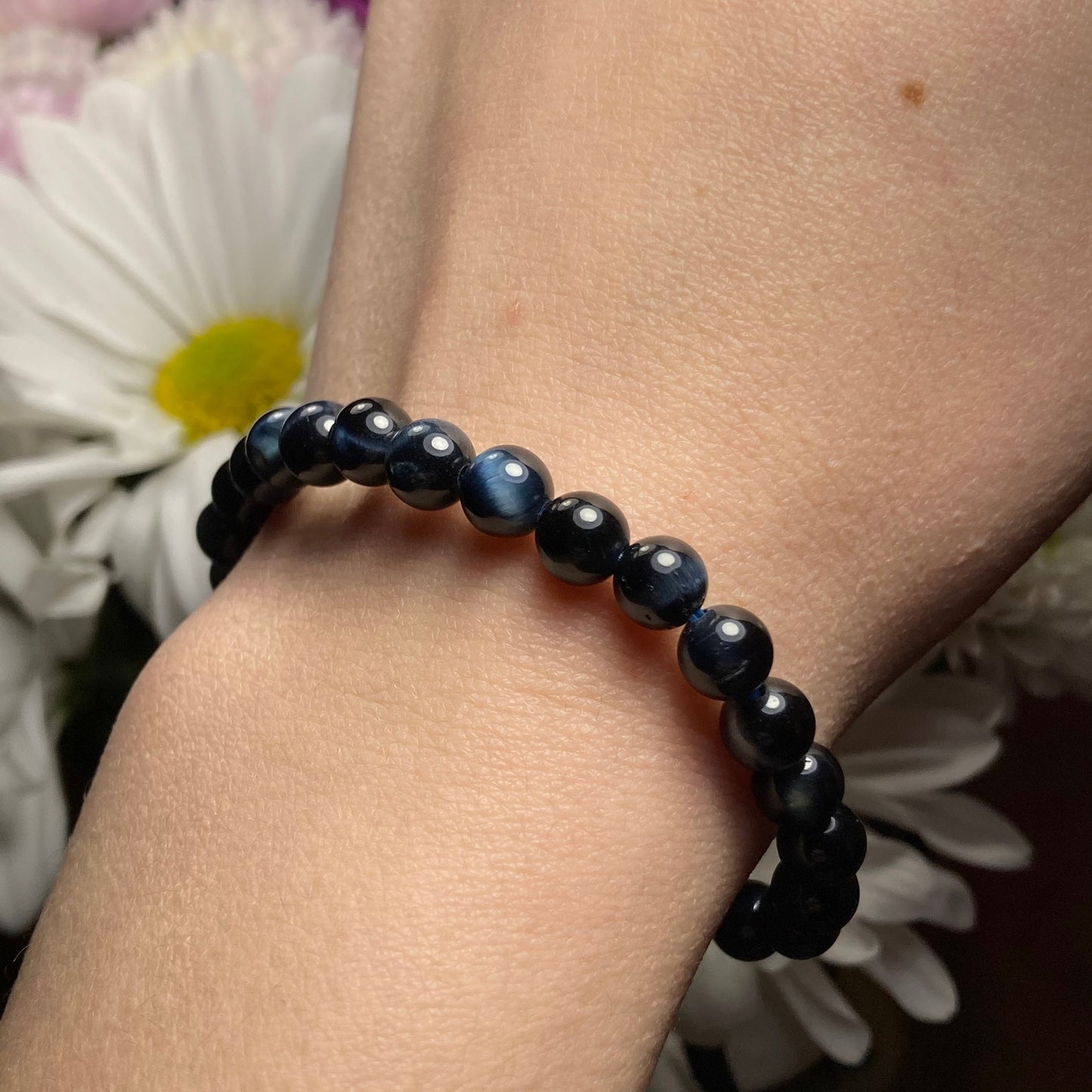 Blue Tigers Eye Bracelet