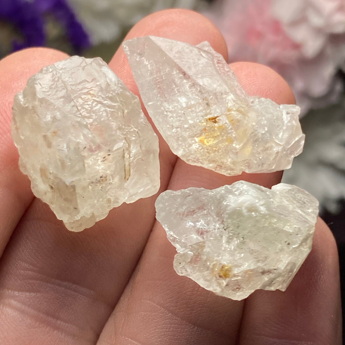 Etched Topaz Crystal