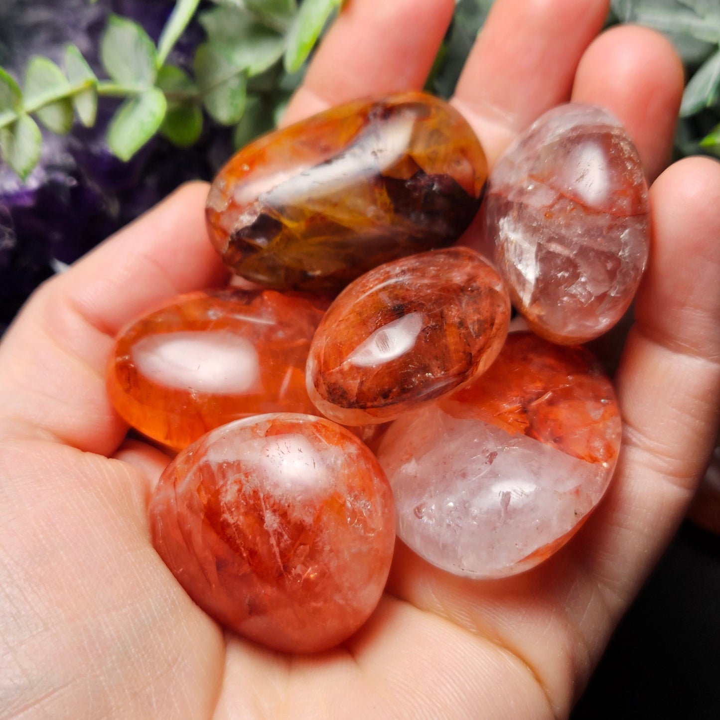 Fire Quartz Crystal
