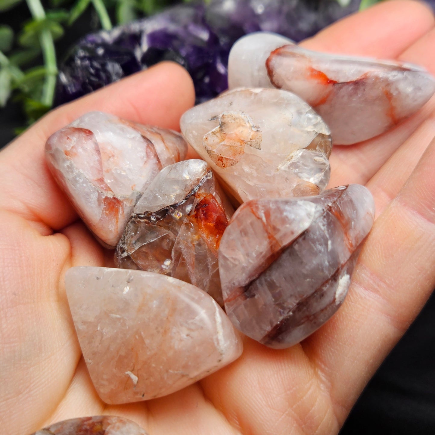Red Hematoid Quartz