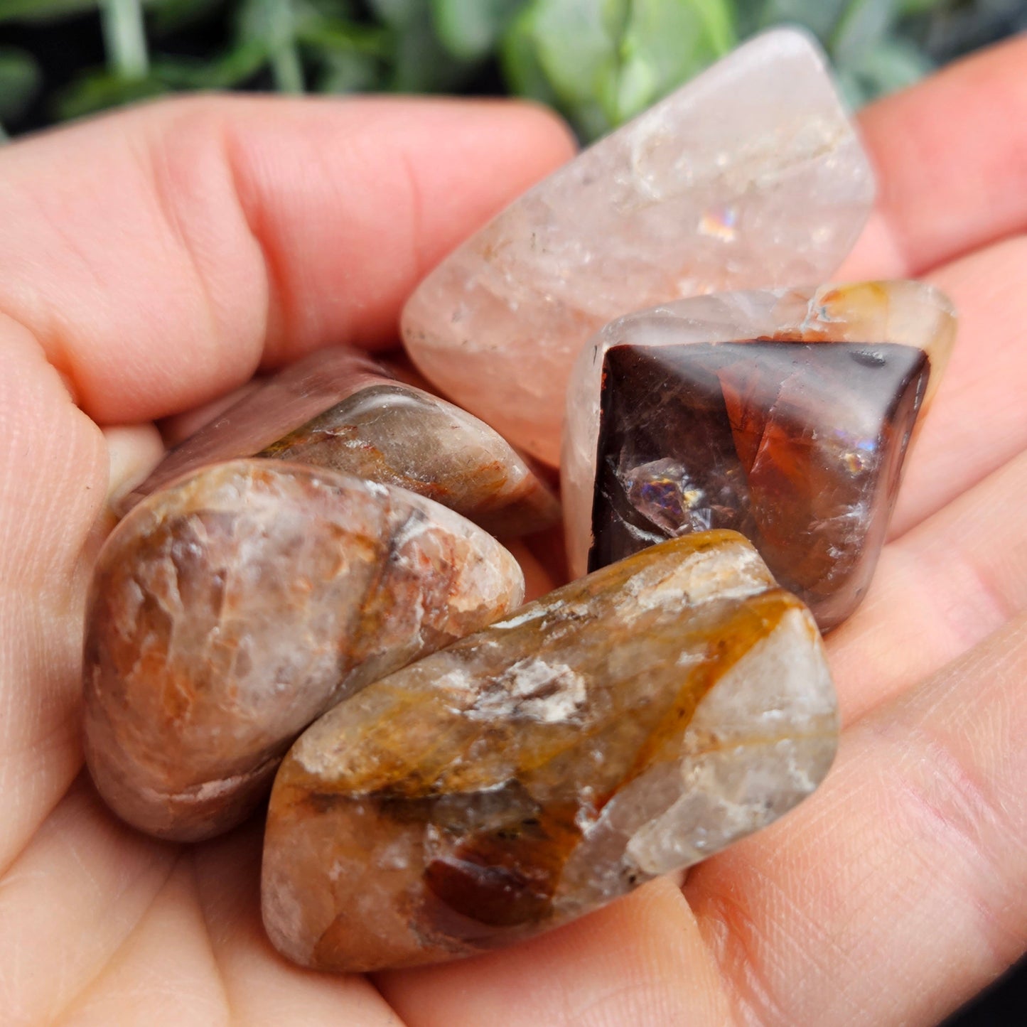 Red Hematoid Quartz