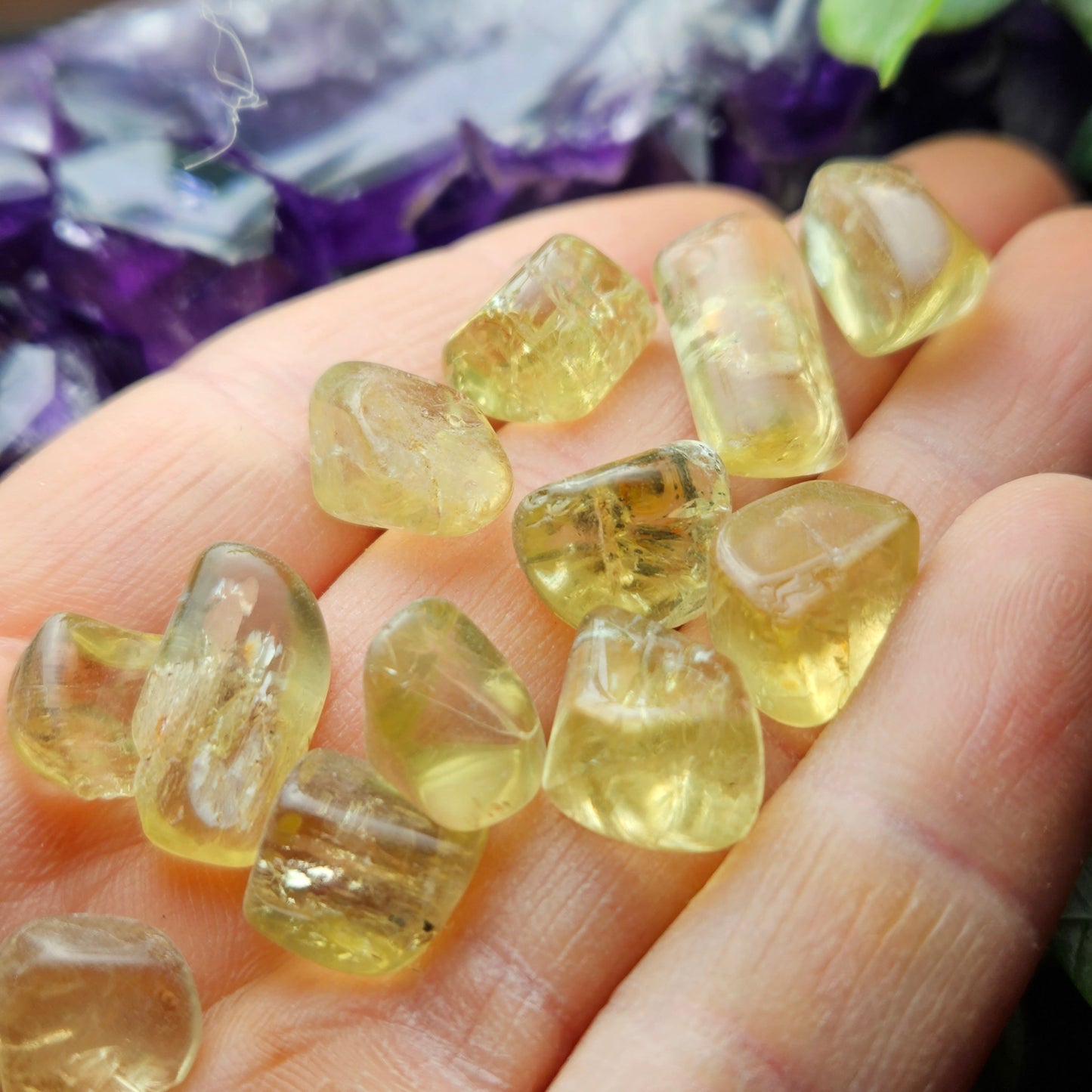Golden Apatite Crystal