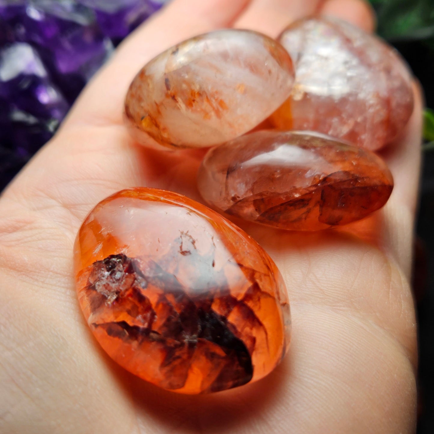 Fire Quartz Crystal