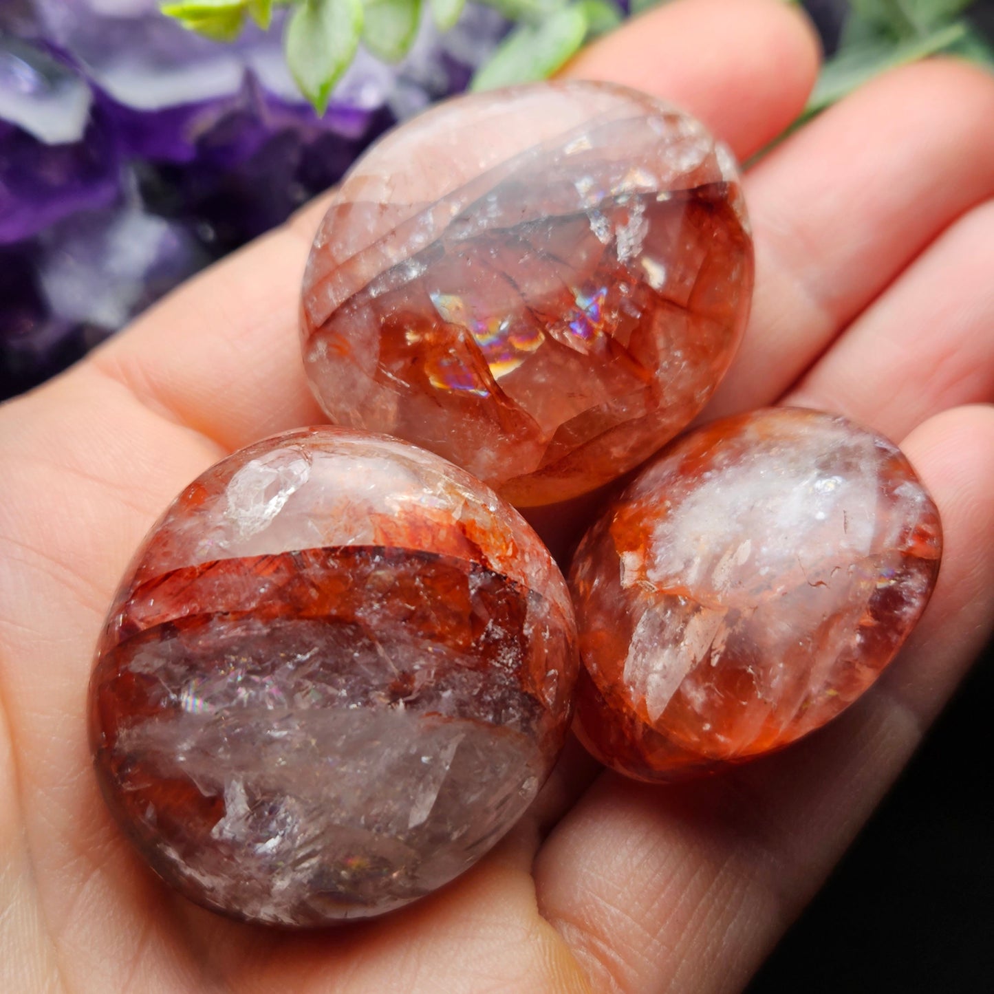 Fire Quartz Crystal