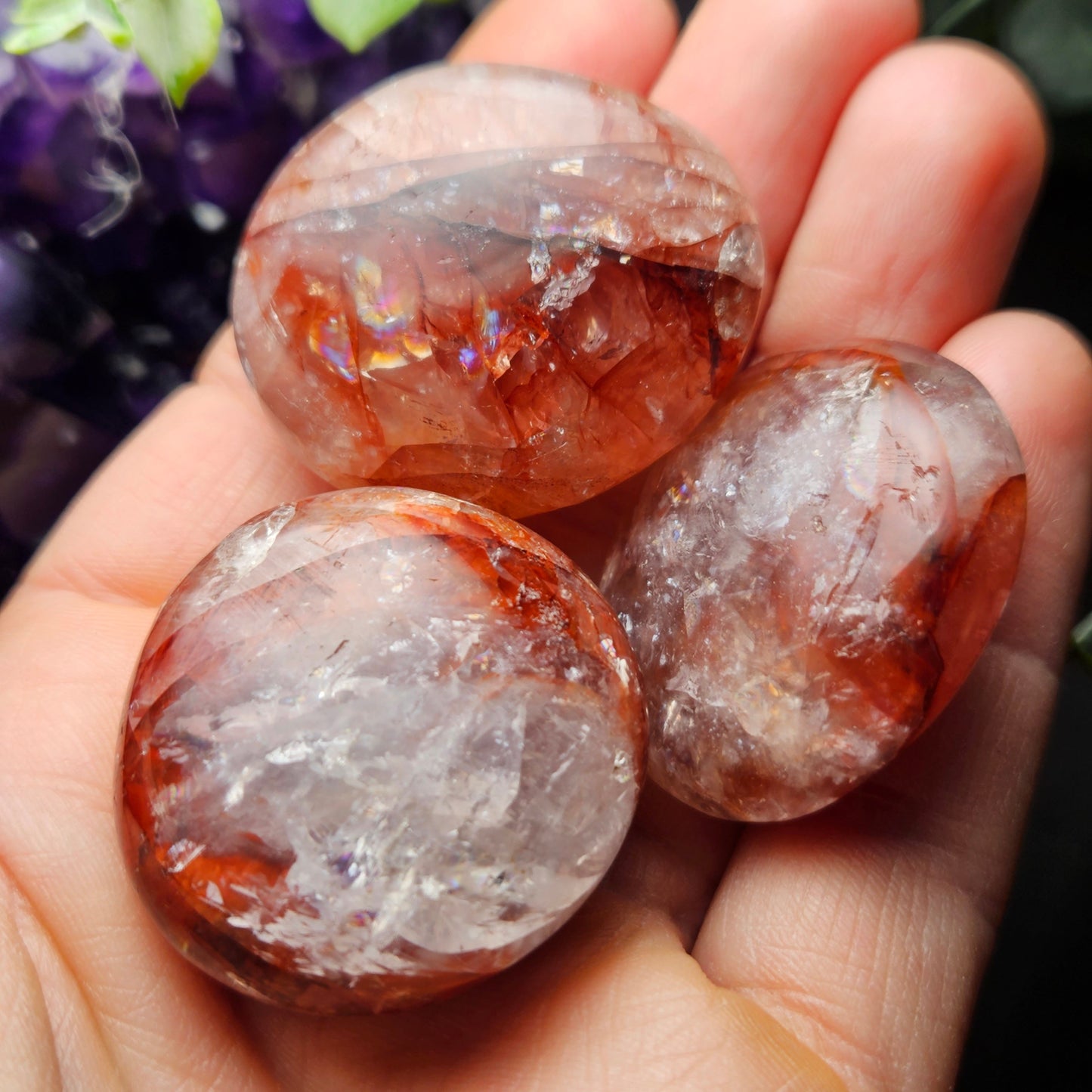 Fire Quartz Crystal