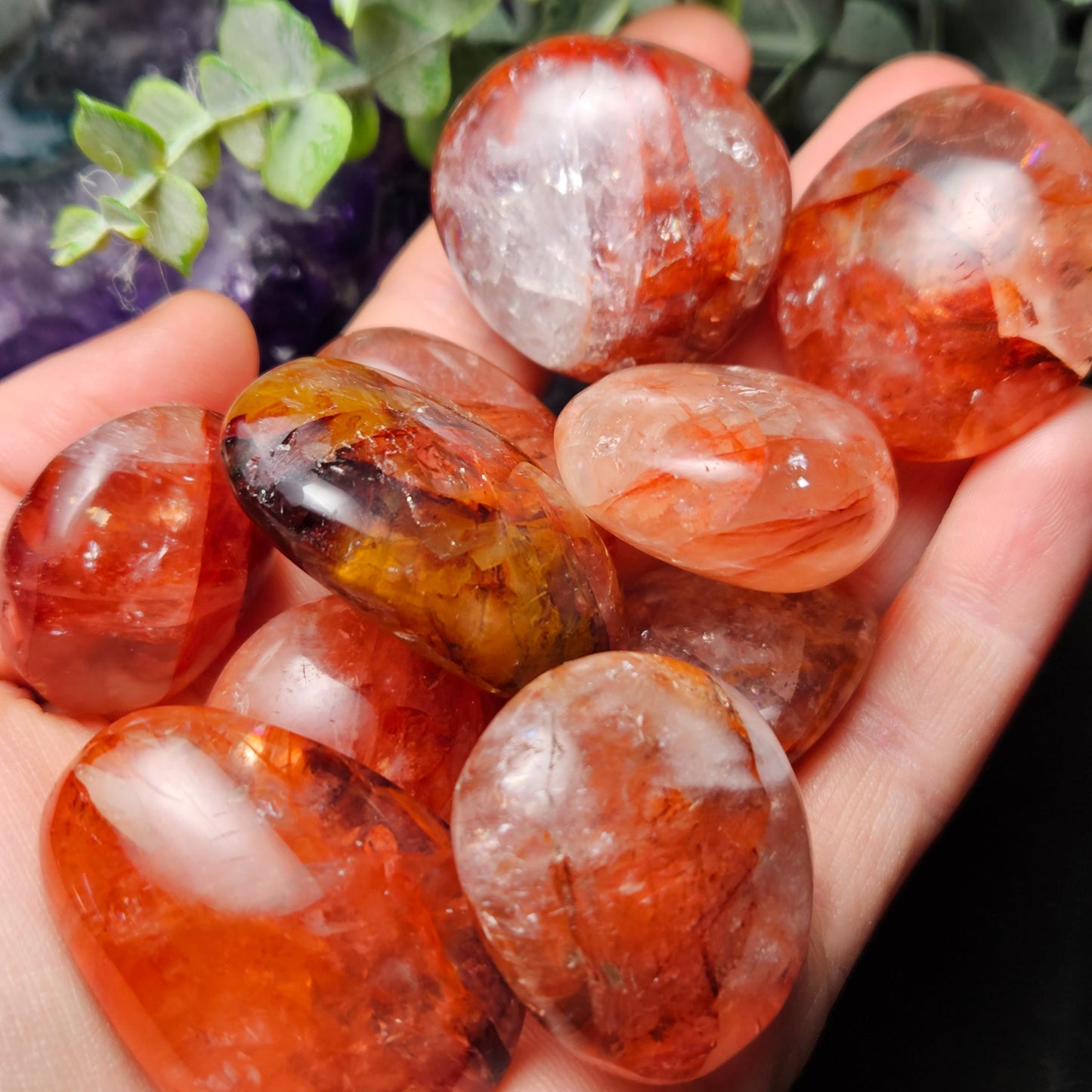 Fire Quartz Crystal