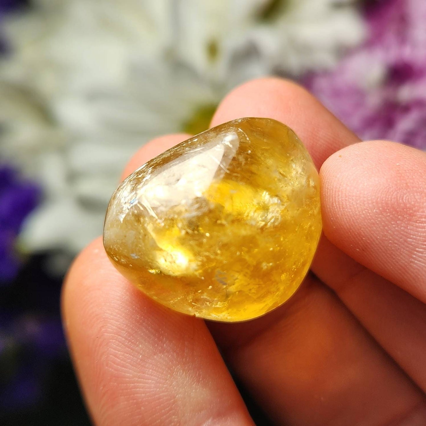 Honey Calcite Crystal