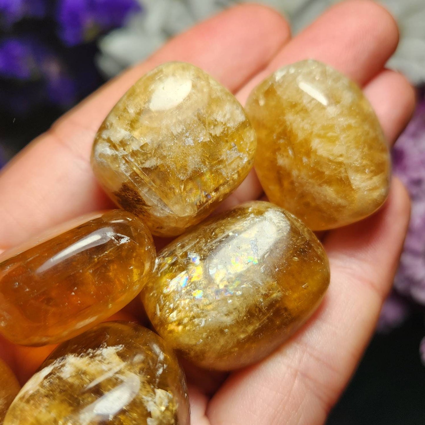 Honey Calcite Crystal