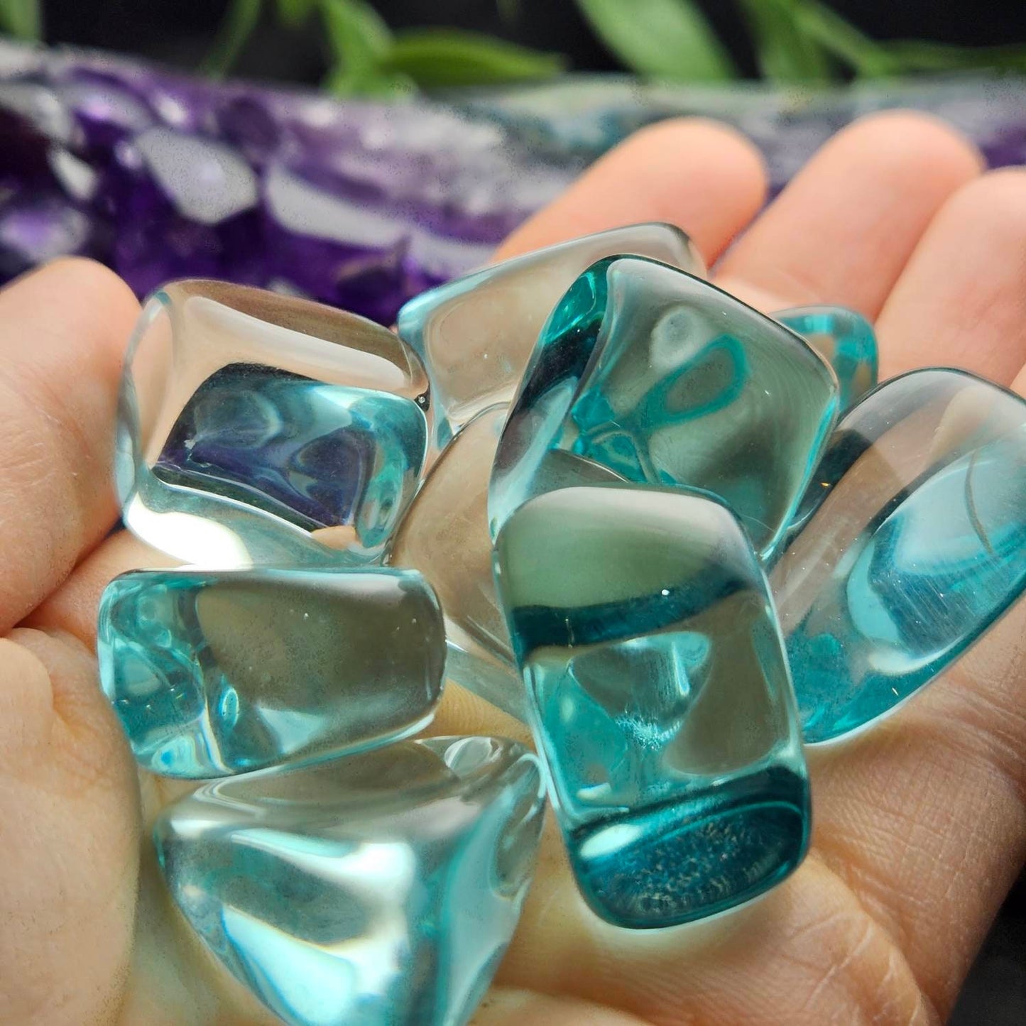 Aqua Obsidian Crystal