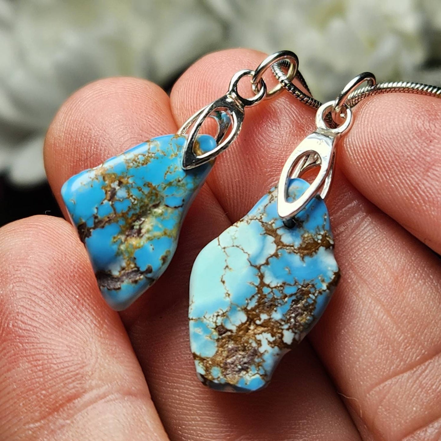 Kazakhstan Turquoise Pendant