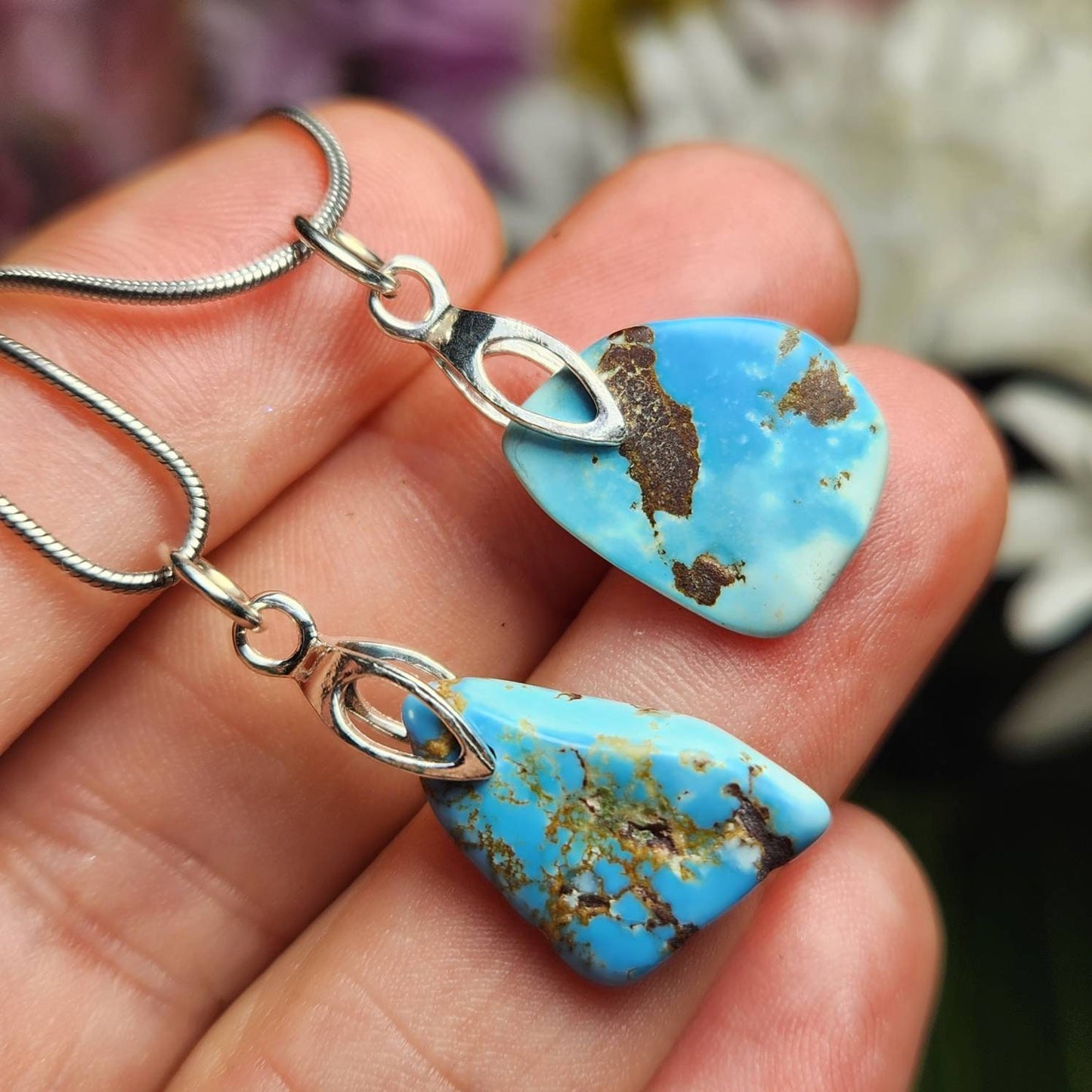 Kazakhstan Turquoise Pendant