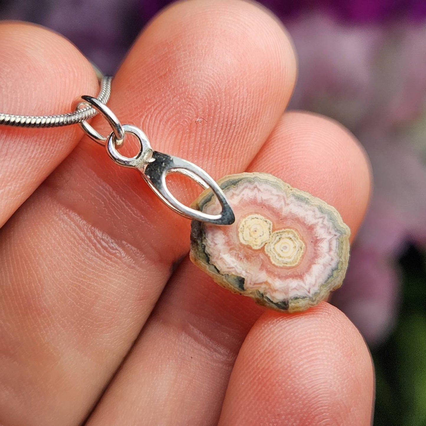 Rhodochrosite Pendant
