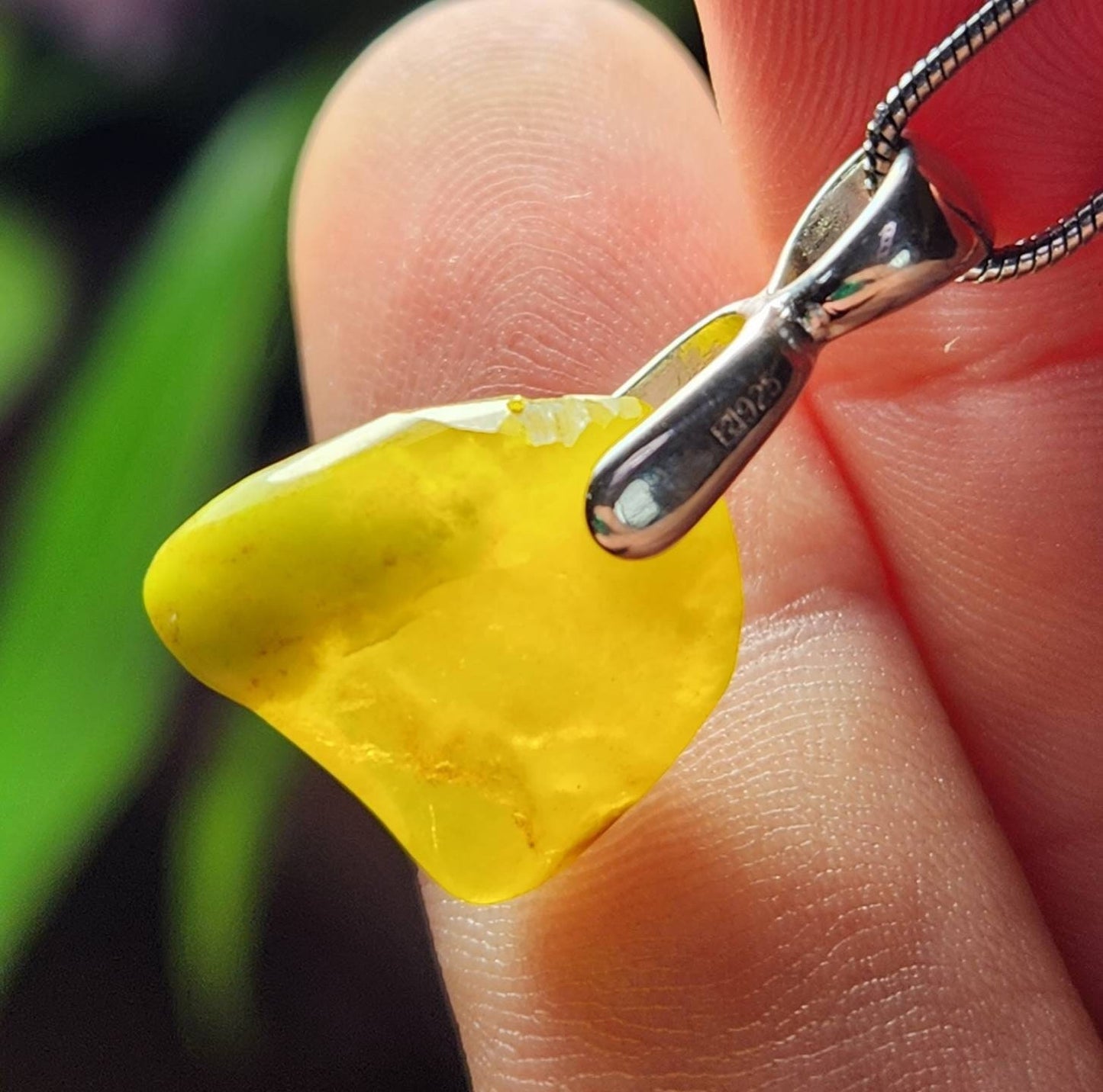 Gaspeite Pendant