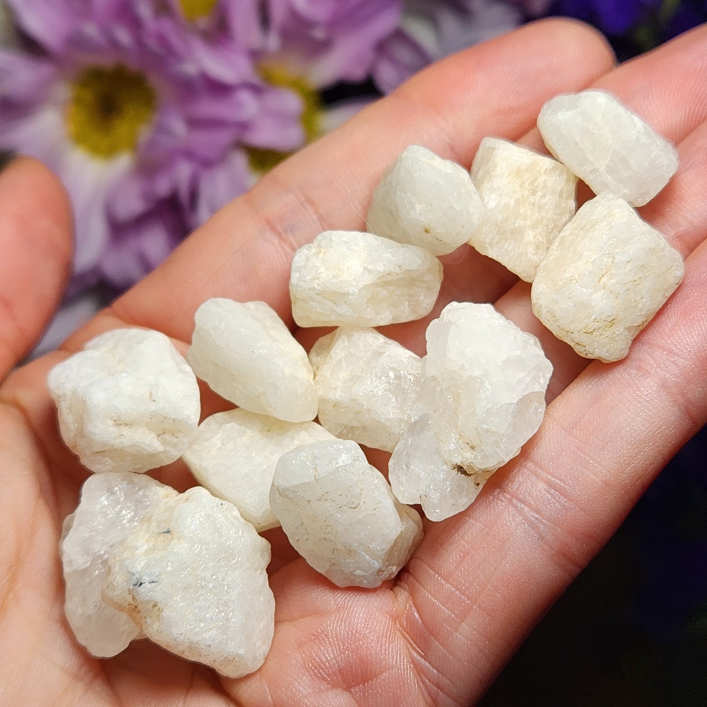 White Phenacite