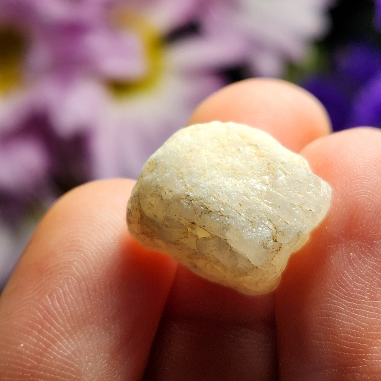 White Phenacite