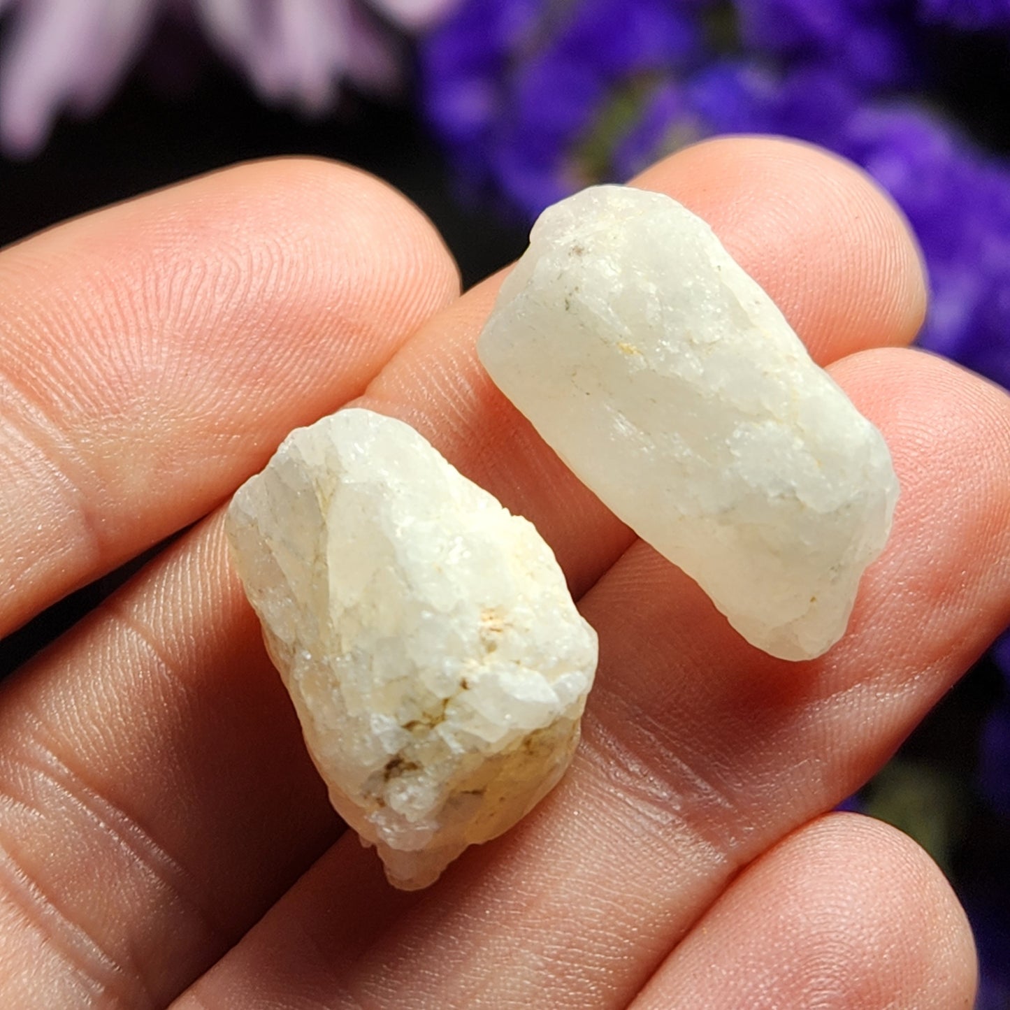 White Phenacite