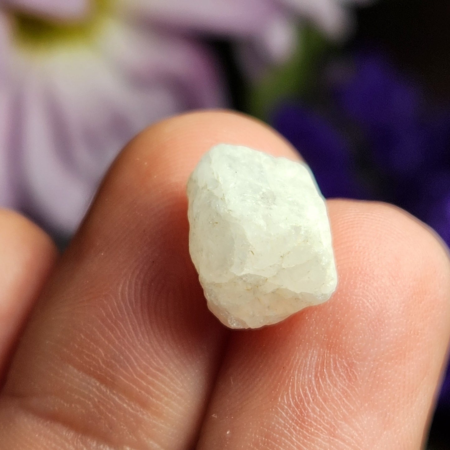 White Phenacite Crystal