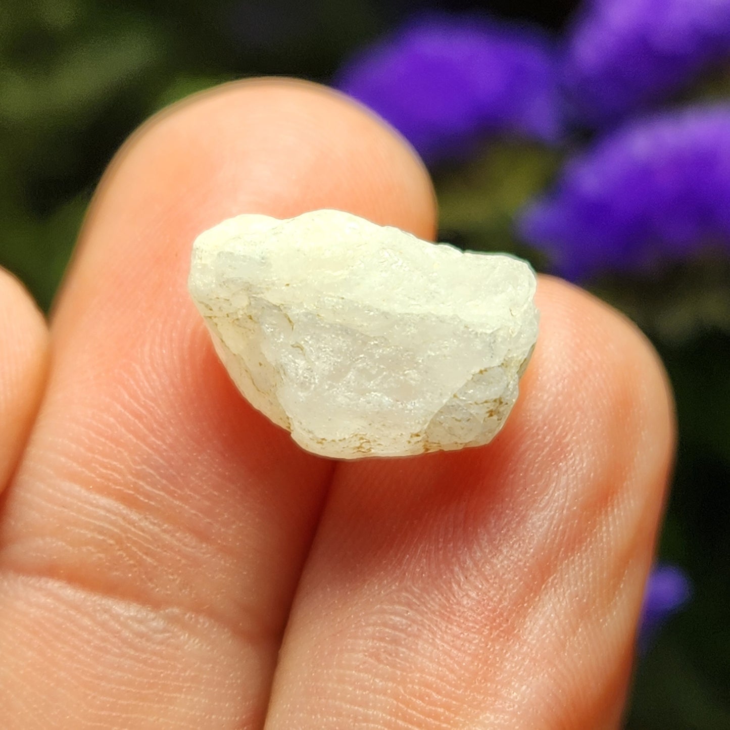 White Phenacite Crystal