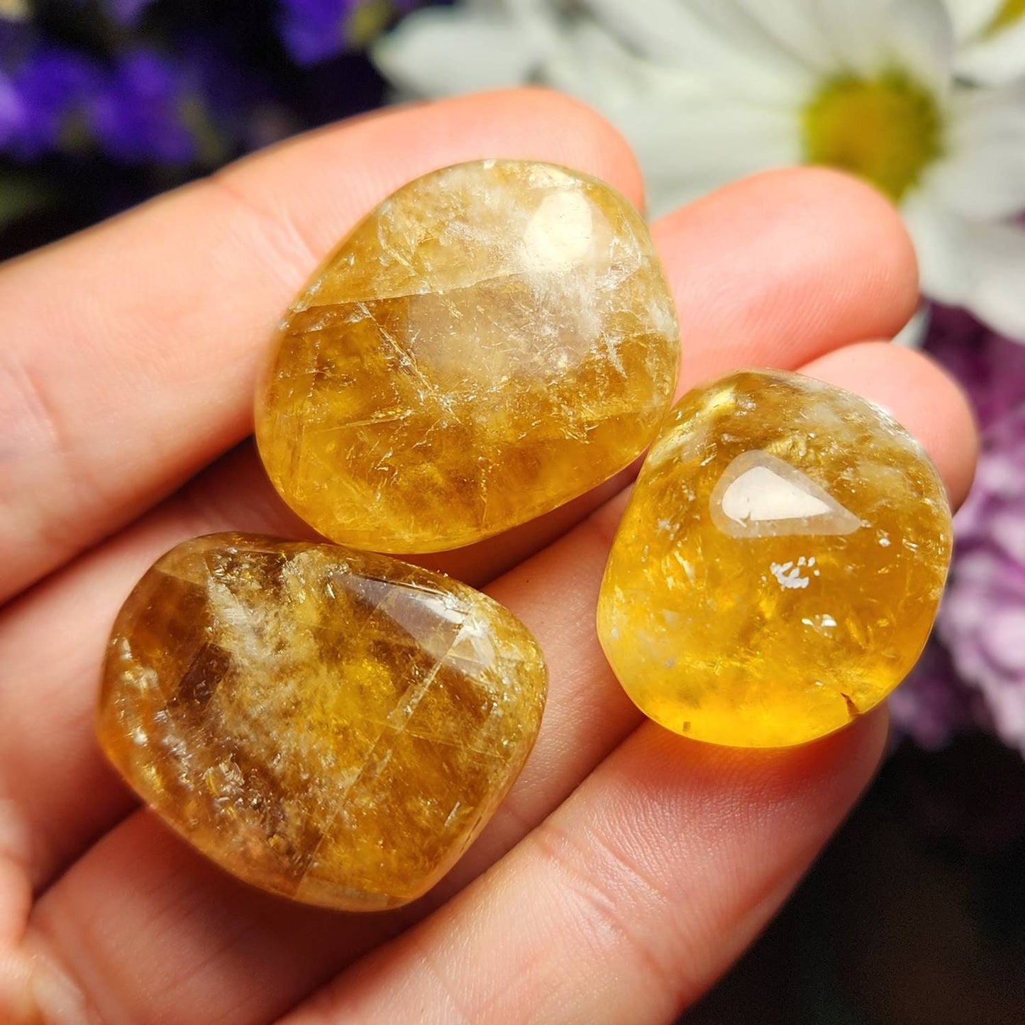 Honey Calcite Crystal