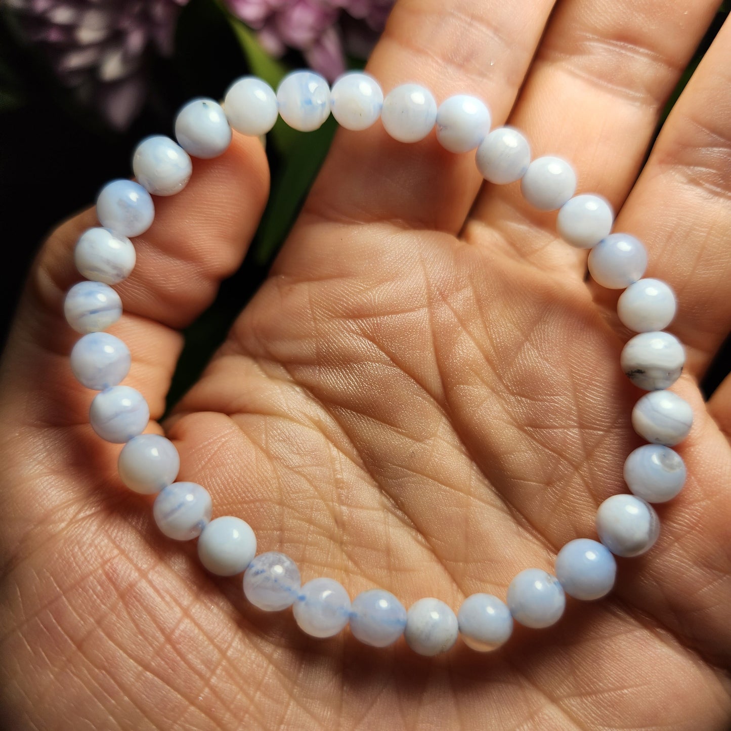 Blue Lace Agate Bracelet