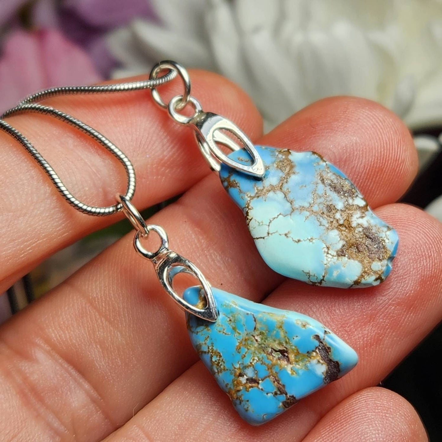Kazakhstan Turquoise Pendant