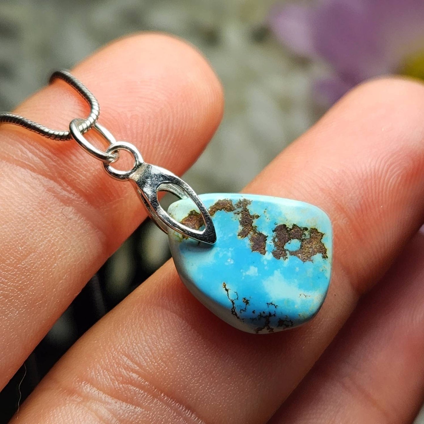Kazakhstan Turquoise Pendant