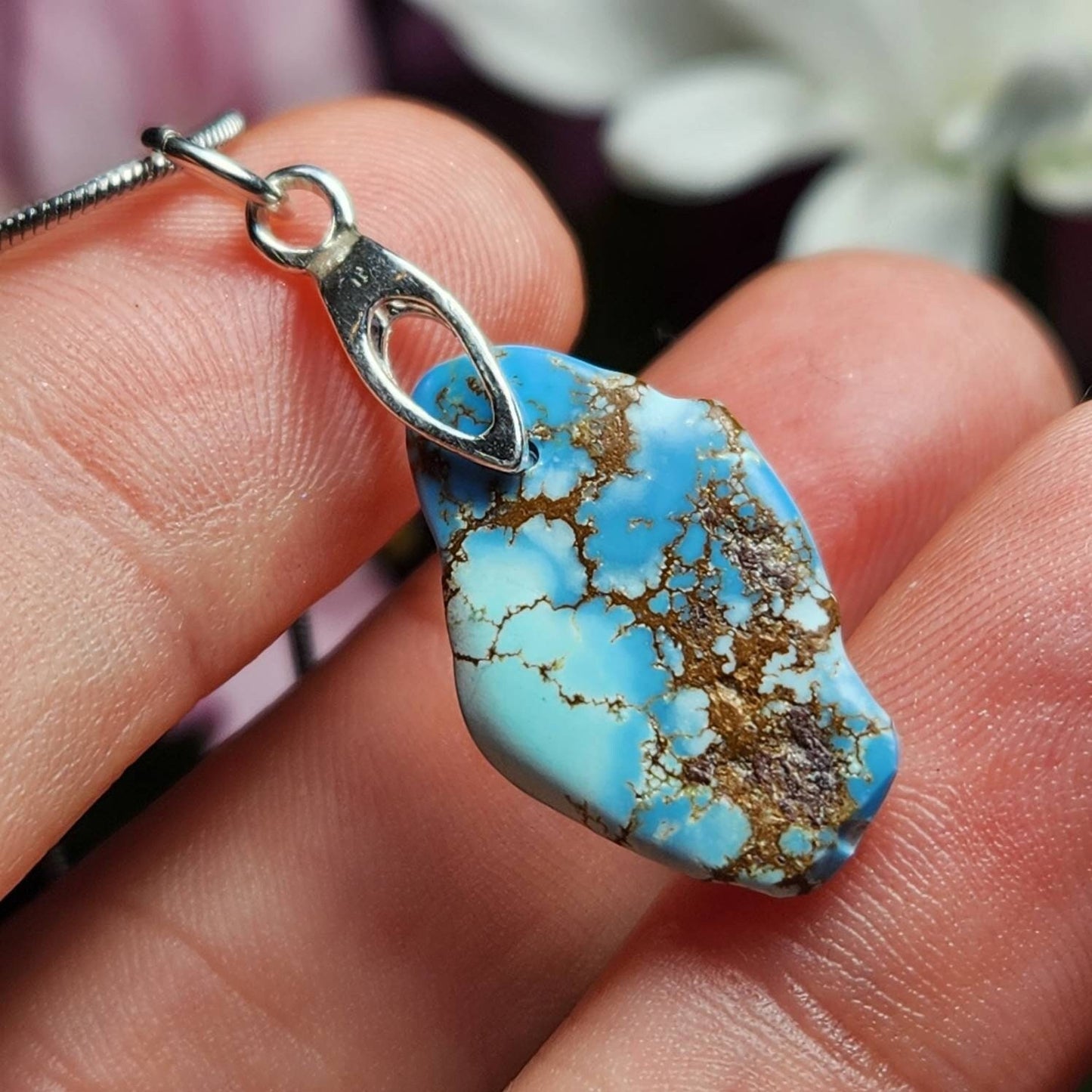 Kazakhstan Turquoise Pendant
