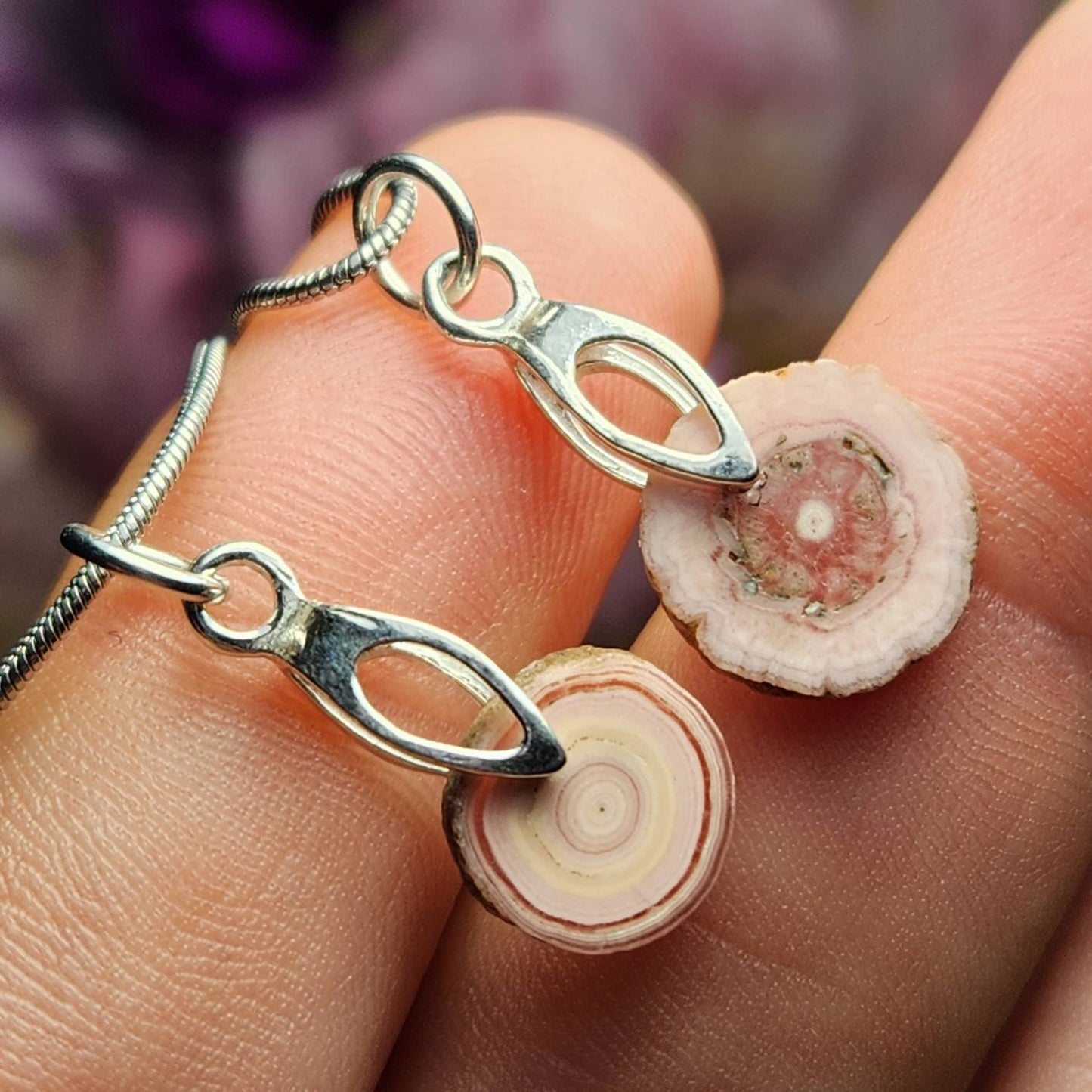 Rhodochrosite Pendant