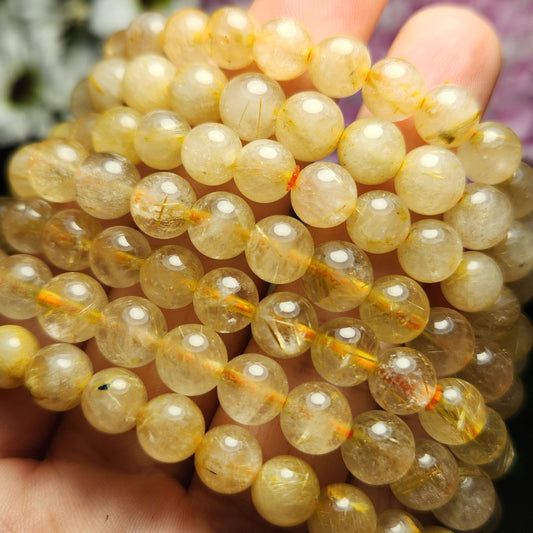 Rutilated Quartz Bracelet