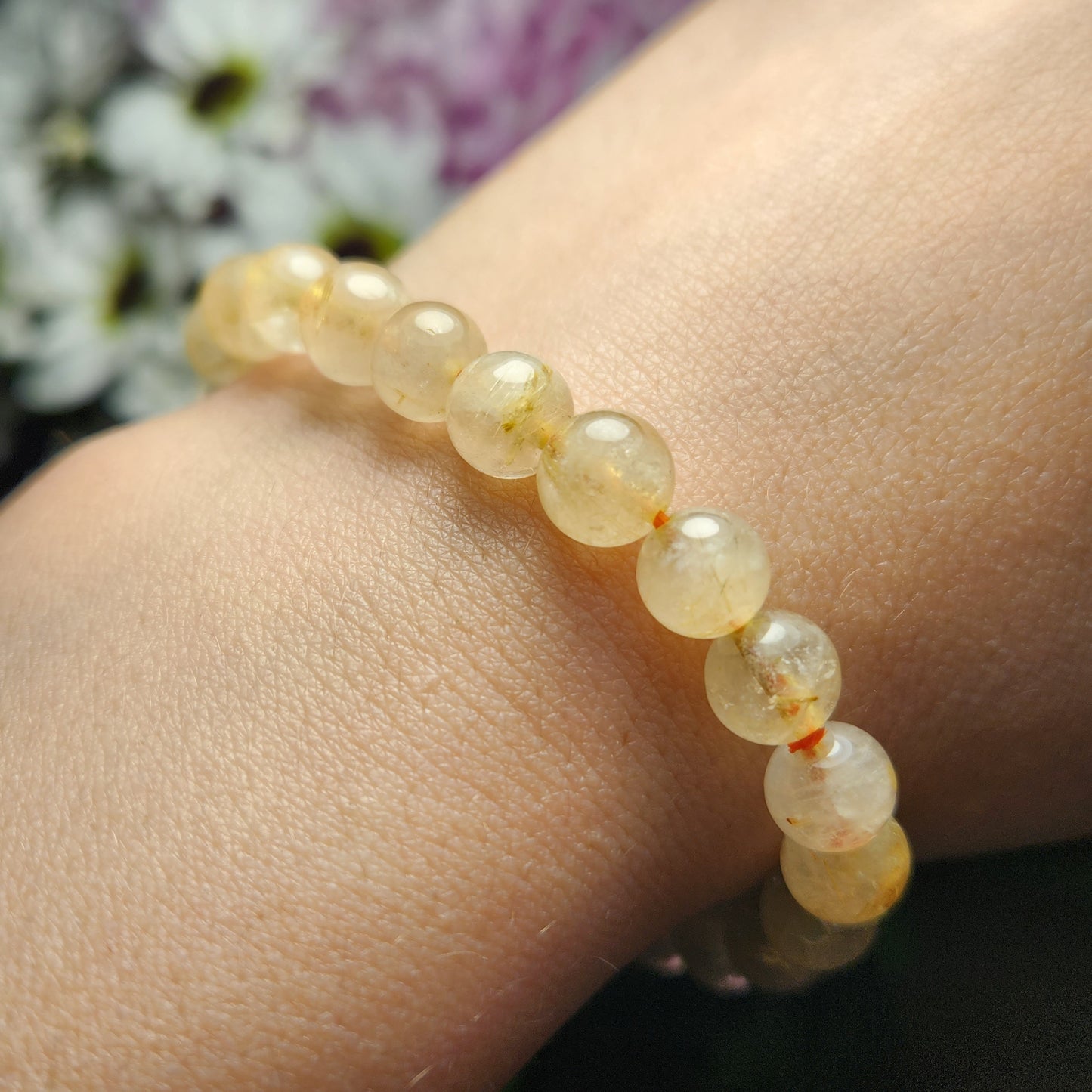 Rutilated Quartz Bracelet