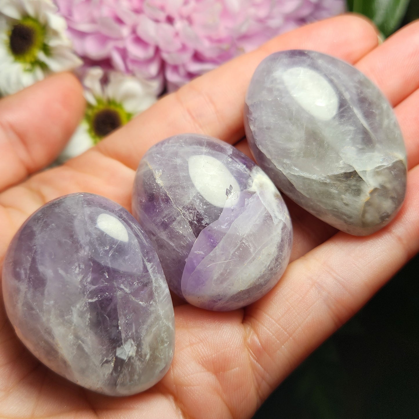 Smoky Amethyst Chevron Quartz