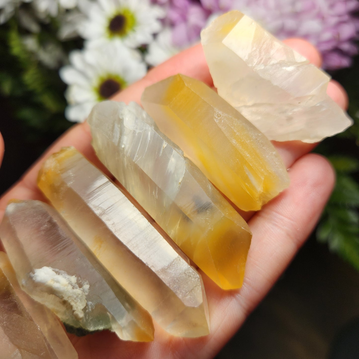Mango Quartz Crystal