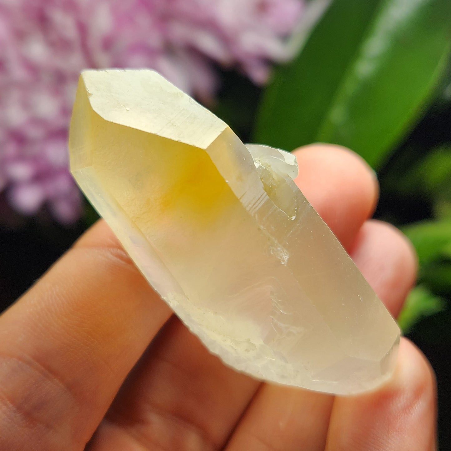Mango Quartz Crystal