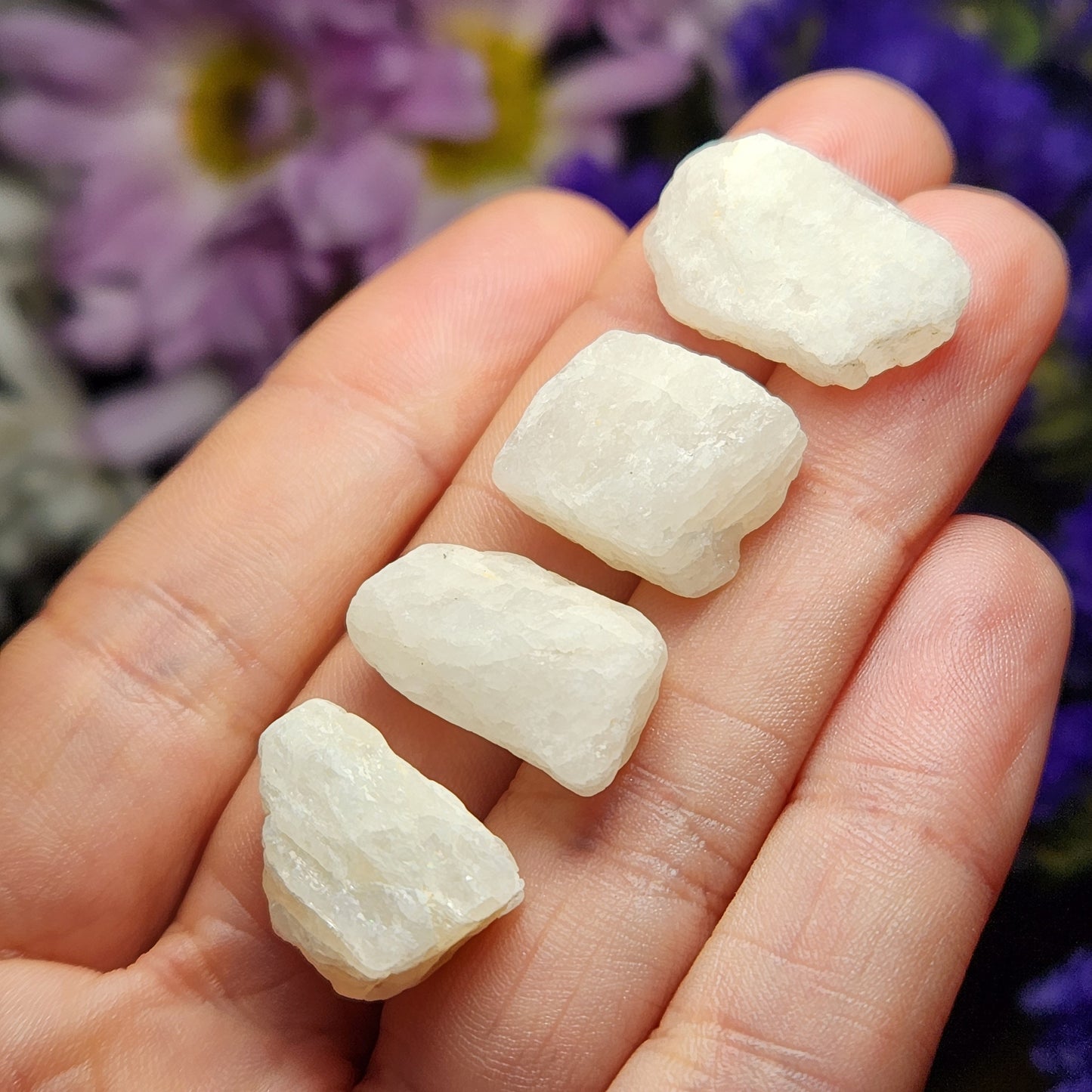 White Phenacite