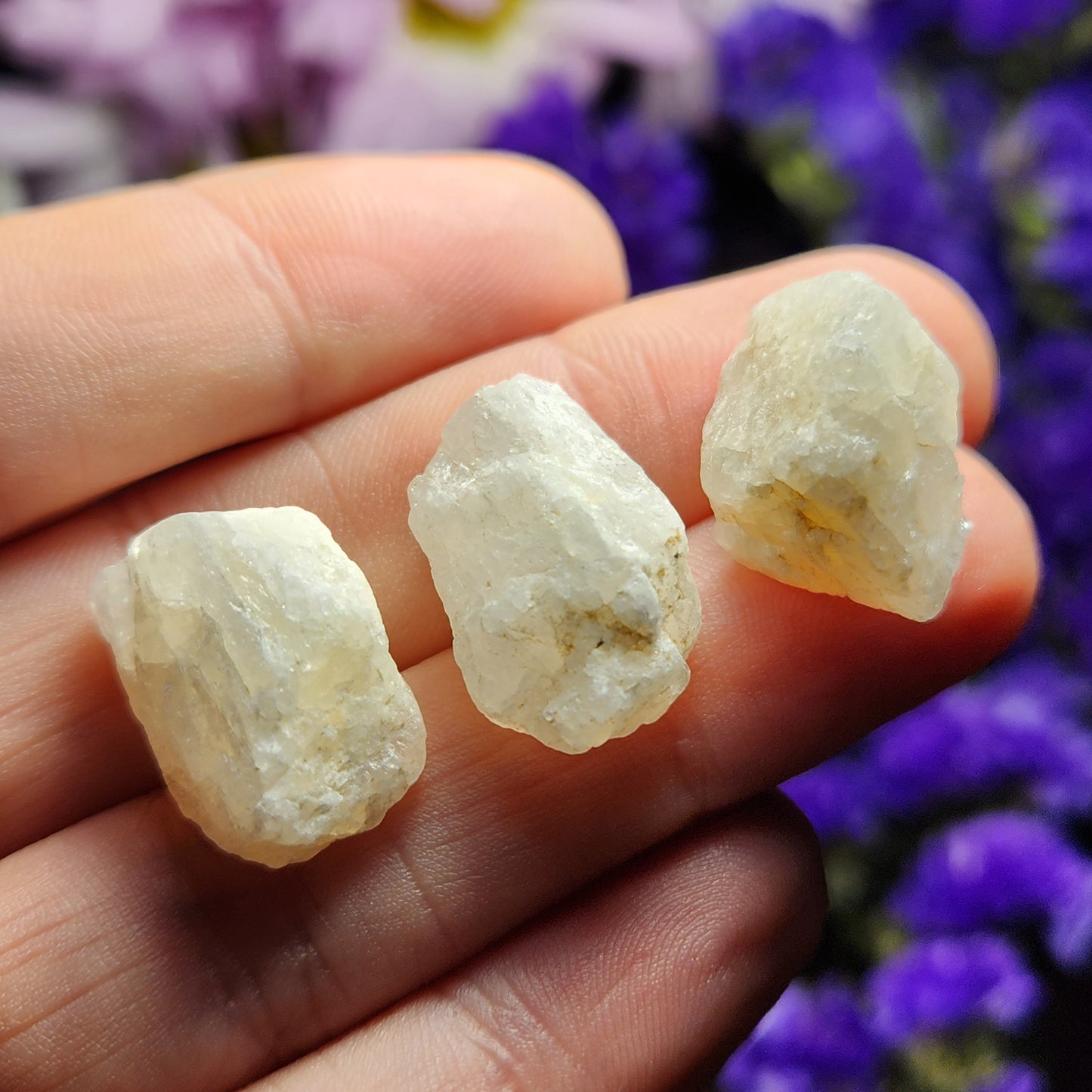 White Phenacite