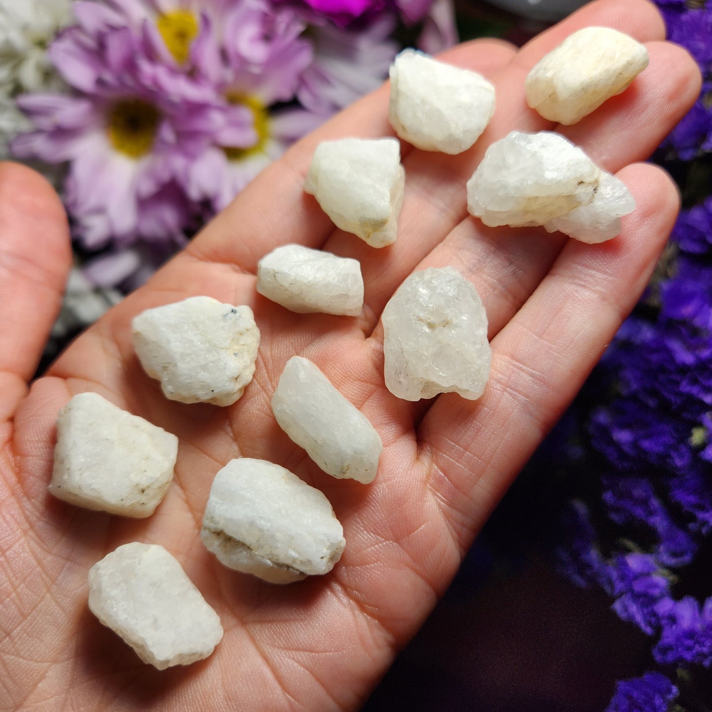 White Phenacite