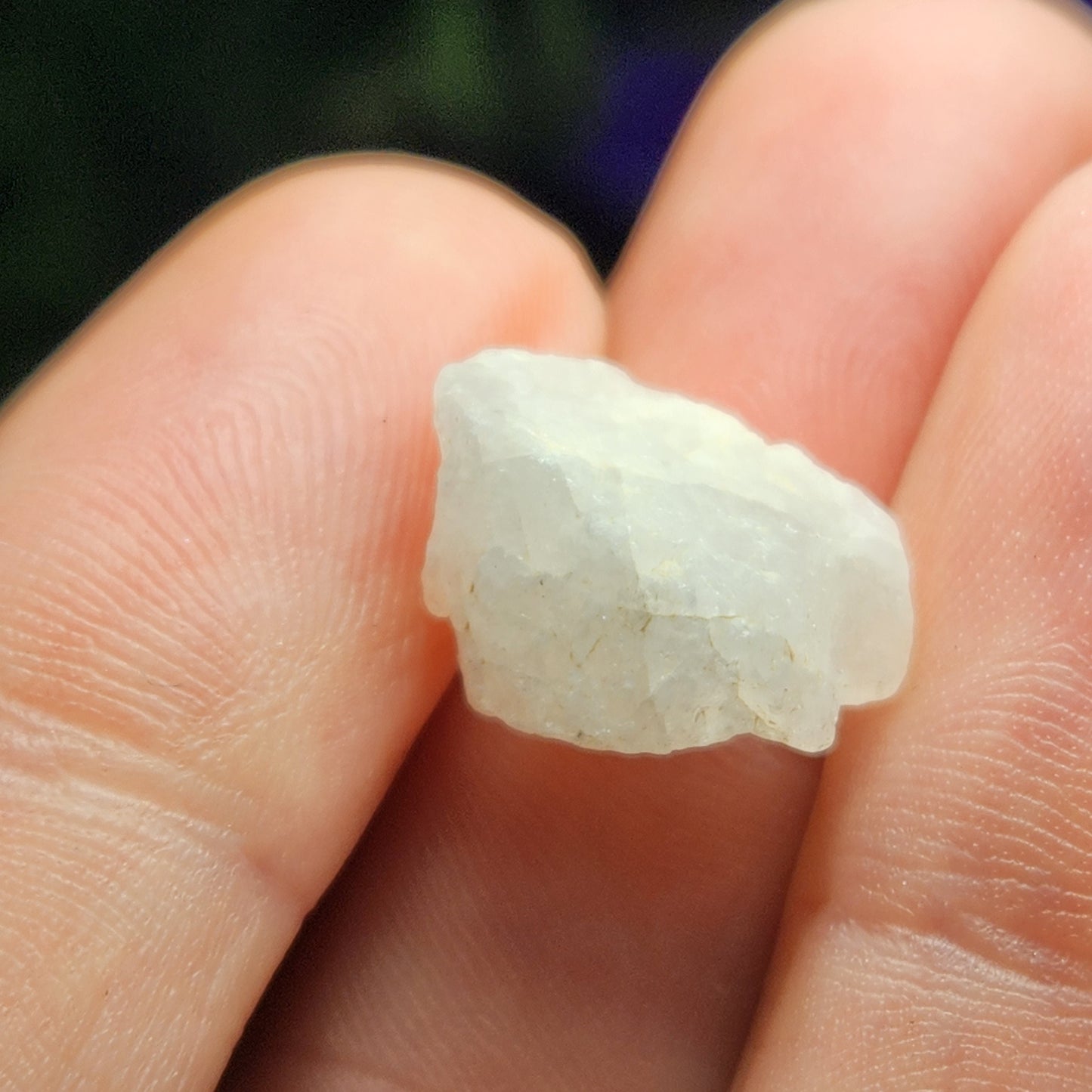 White Phenacite Crystal