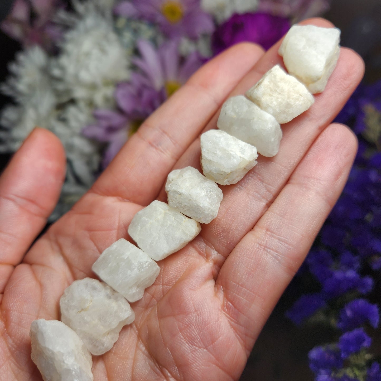 White Phenacite