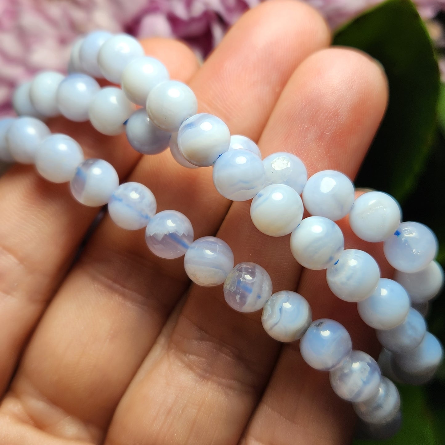 Blue Lace Agate Bracelet
