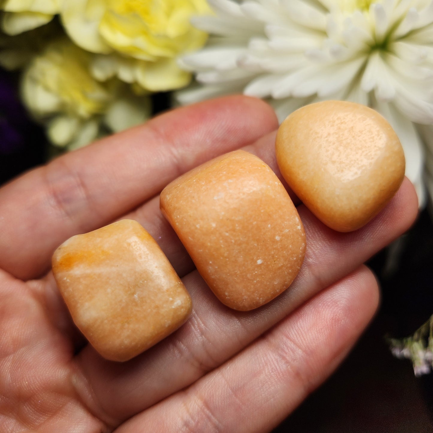 Peach Calcite Crystal
