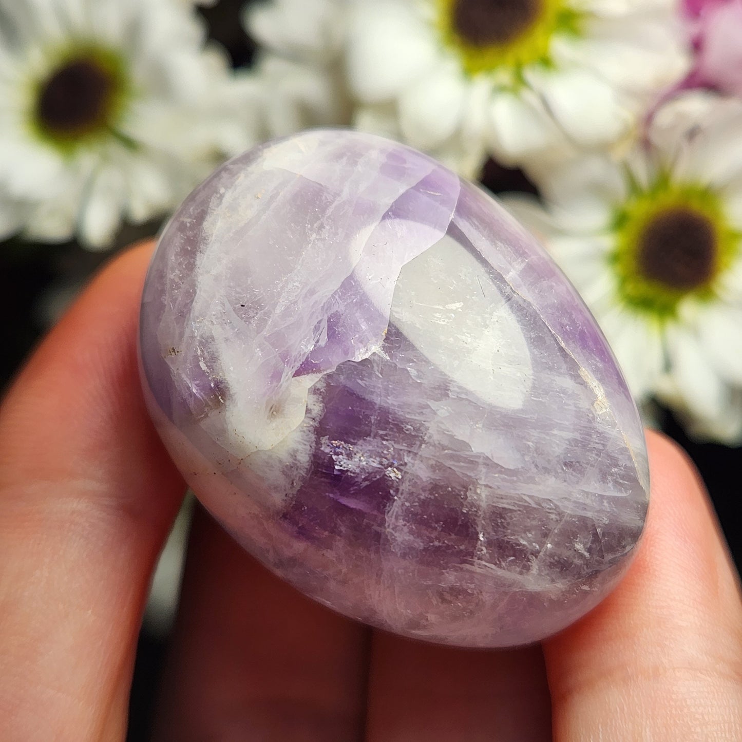 Smoky Amethyst Chevron Quartz