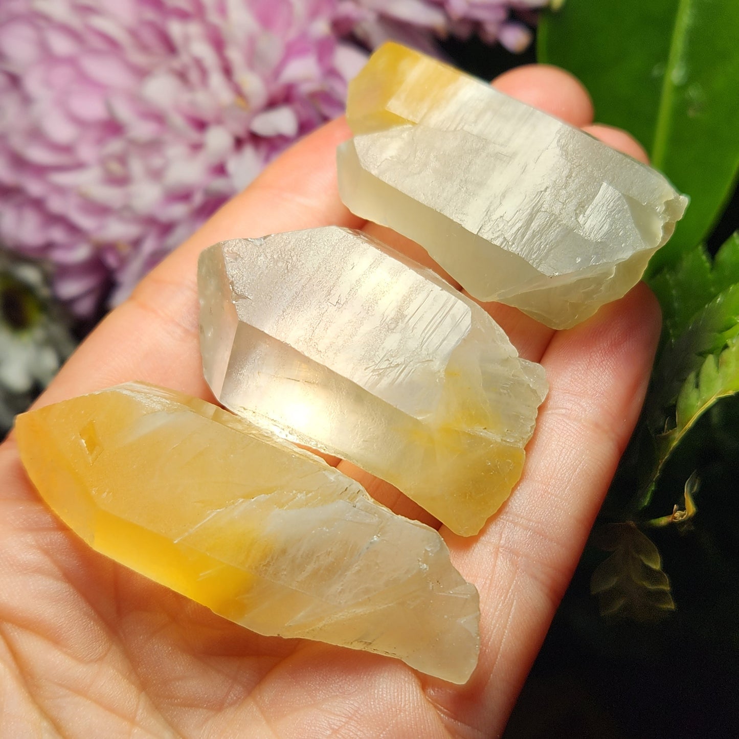 Mango Quartz Crystal