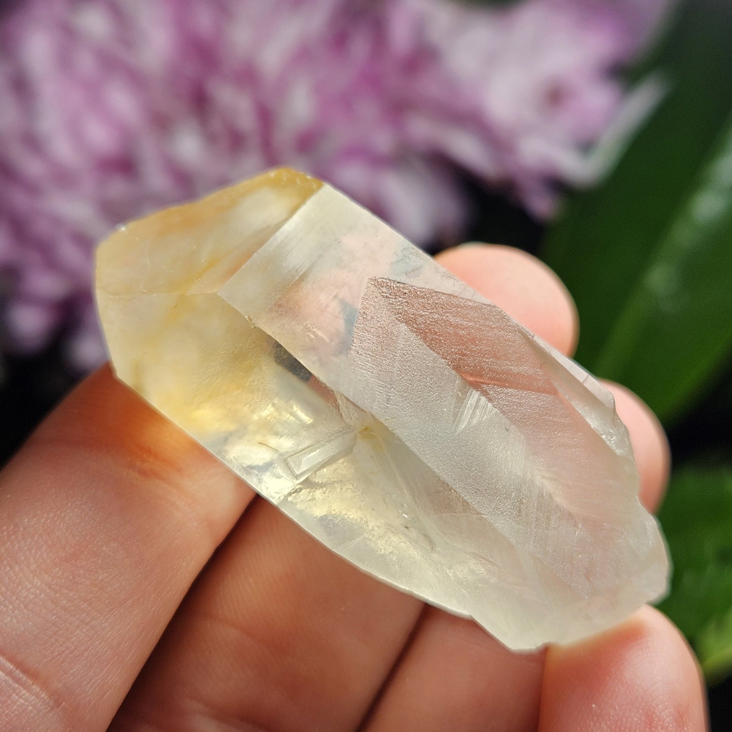 Mango Quartz Crystal