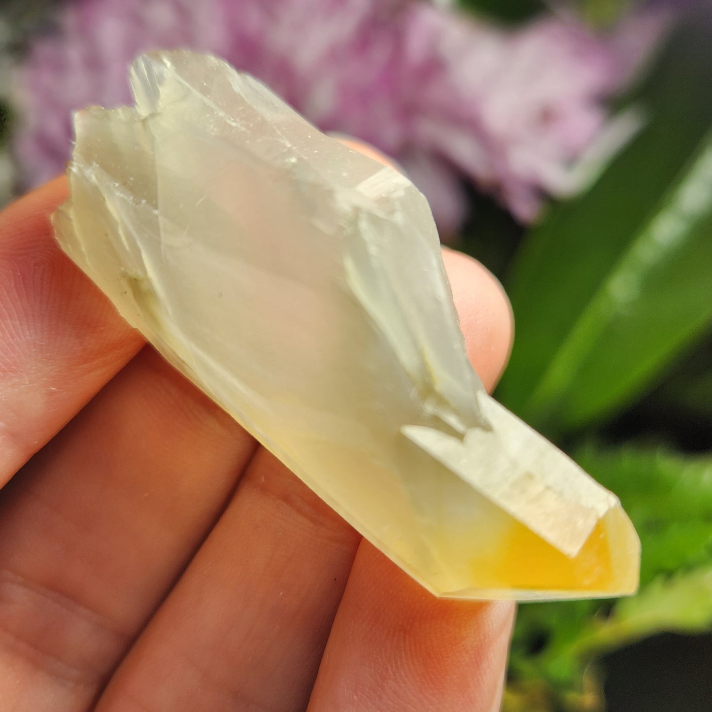 Mango Quartz Crystal