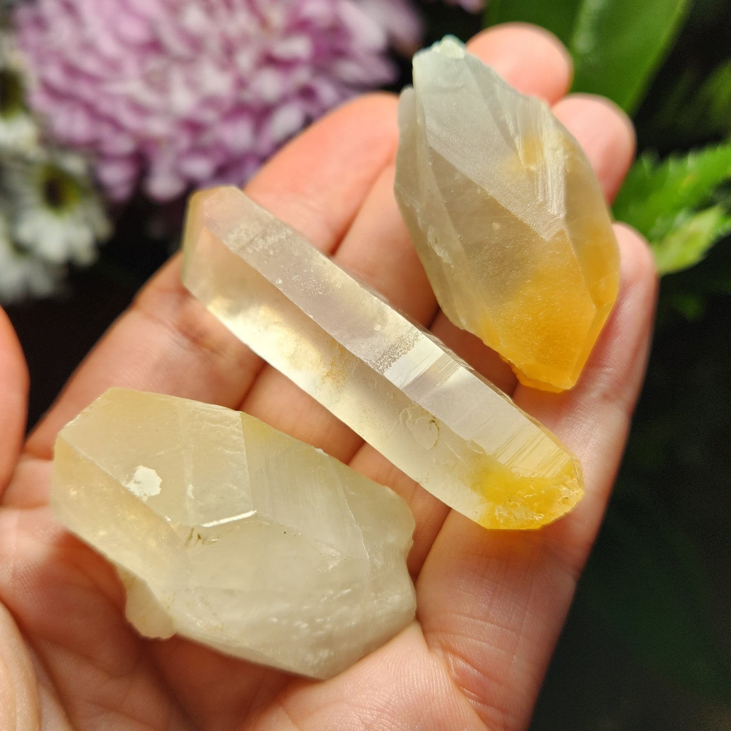 Mango Quartz Crystal